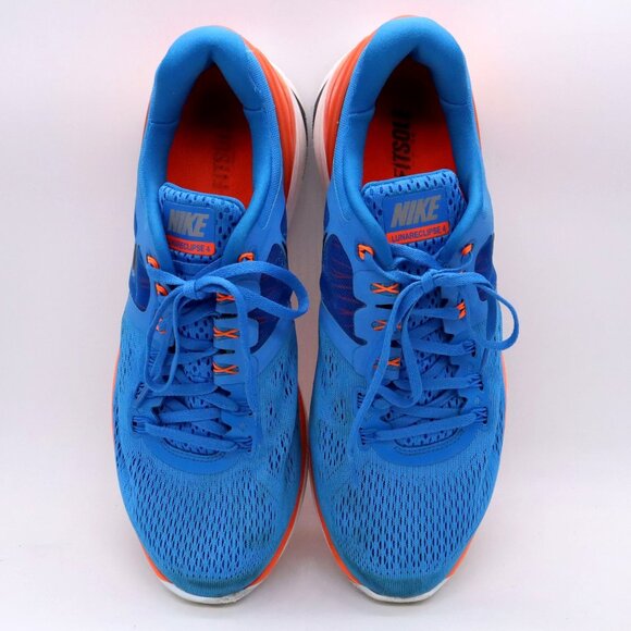 Nike LunarEclipse 4 Mens Sz 13 - Blue / Orange 629682-401 - Picture 13 of 14